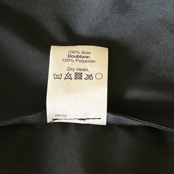 J.Crew Kylie One Shoulder Blue Silk Chiffon Dress Women’s 16 Wedding Cocktail - Picture 9 of 9